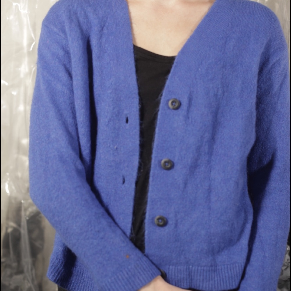 Blue sweater